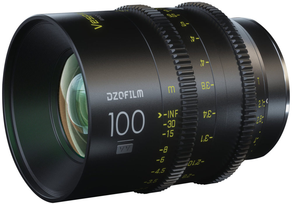 DZOFILM 100MM T2.1 VESPID PRIME FULL FRAME CINEMA LENS PL/EF MOUNT