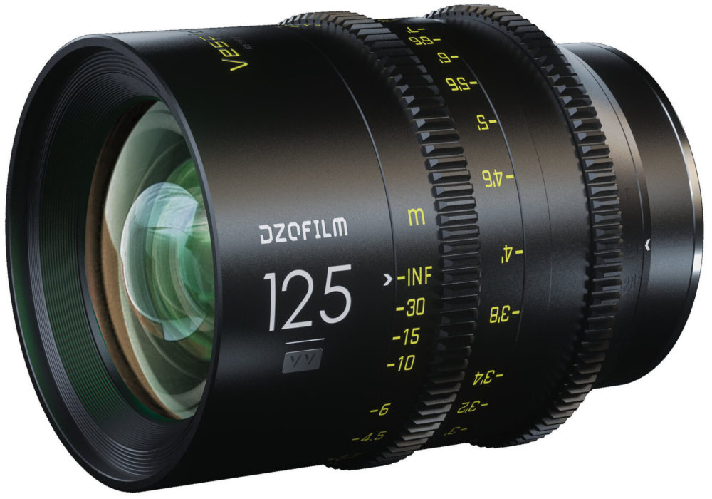 DZOFILM 125MM T2.1 VESPID PRIME FULL FRAME CINEMA LENS PL/EF MOUNT DEMO