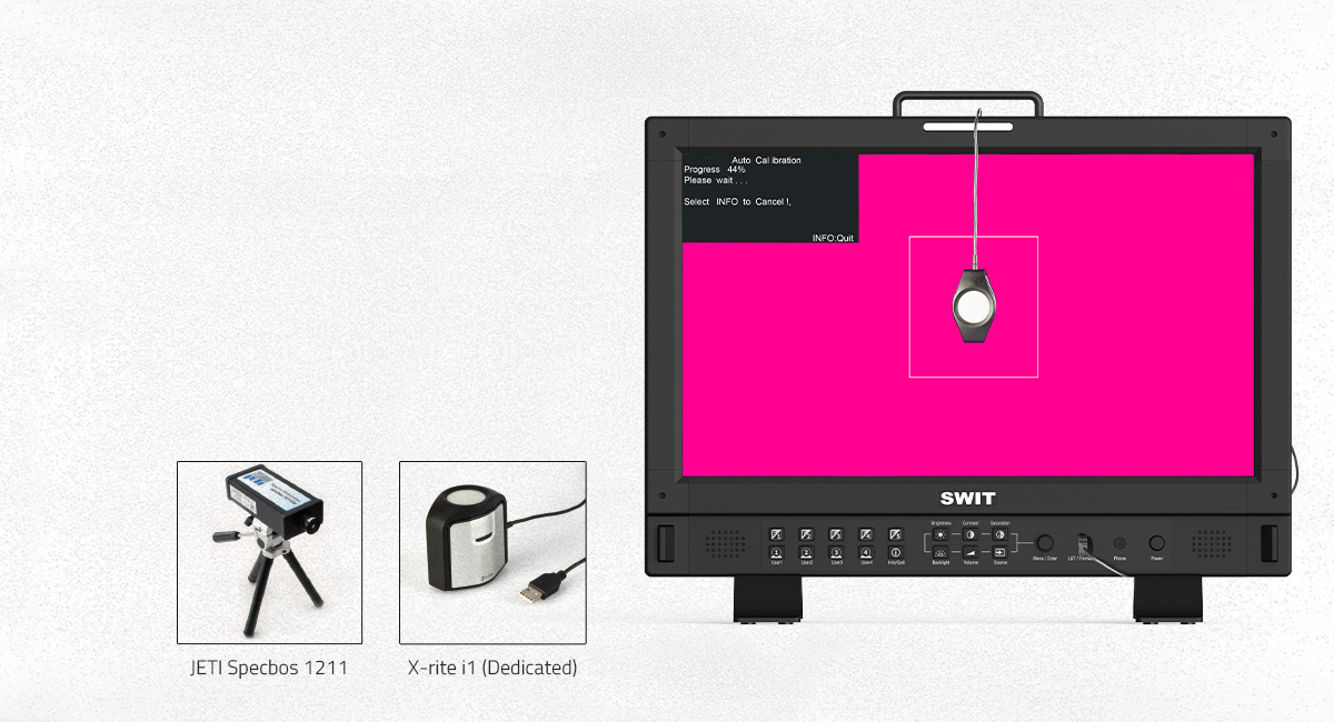 Swit BM-U275HDR-8K monitor studyjny 4K/8K 12GSDI HDR