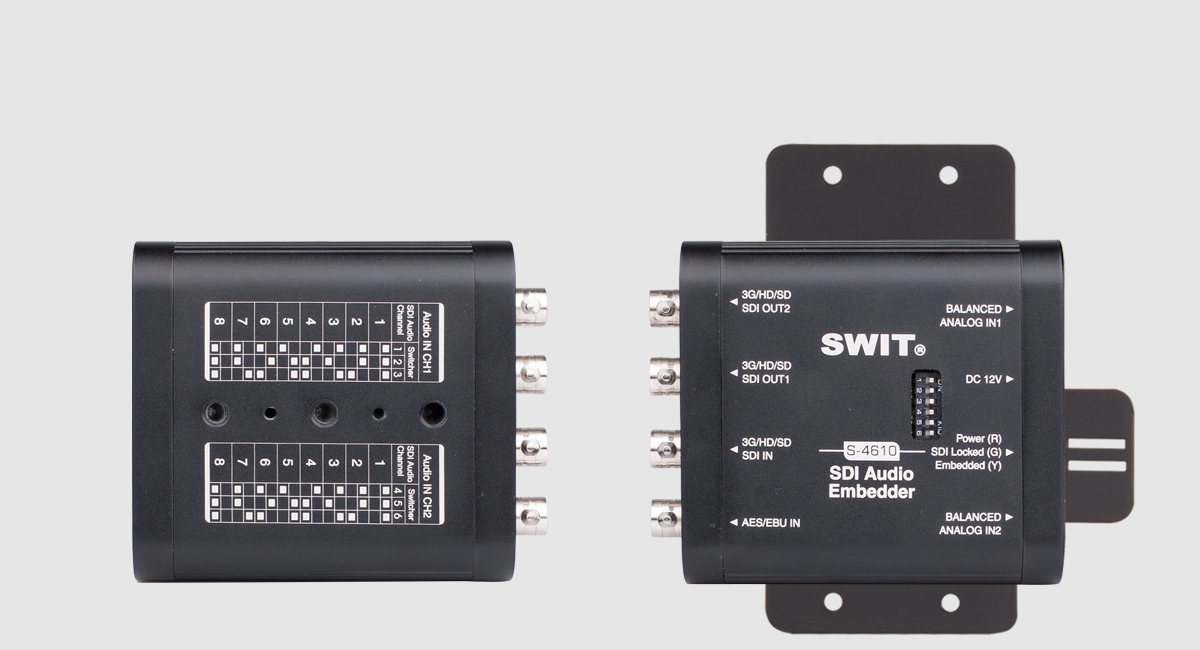 SWIT S-4610 | Konwenter Duty SDI Audio Embedder