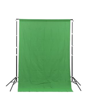 Zielone Tło Materiałowe GlareOne Green Screen 1.8x3