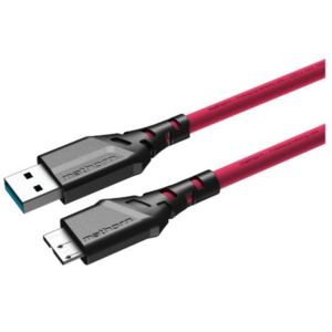 Mathorn MTC-520 kabel do tetheringu 5m USB-A – USB Micro B Magenta