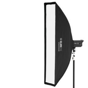 GlareOne Softbox 35x140 PRO - zestaw z gridem