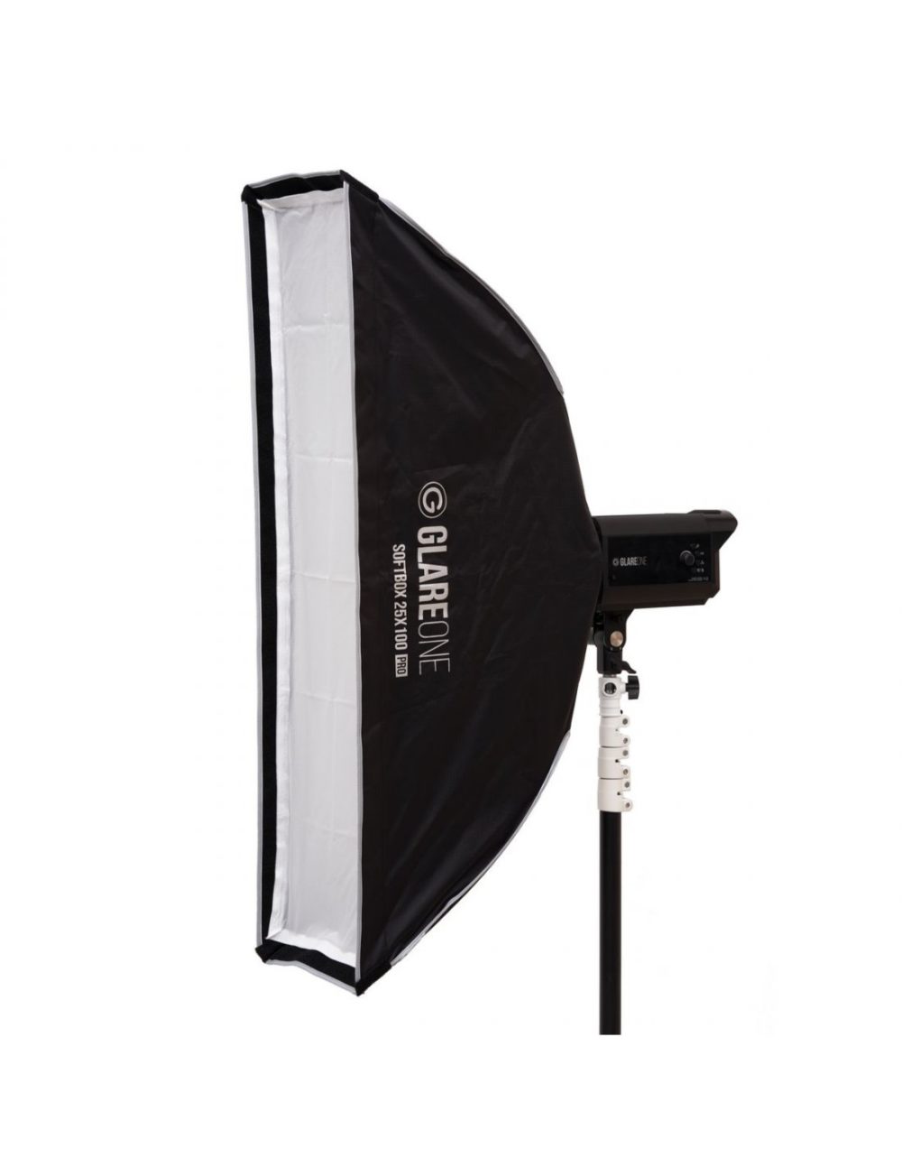 Softbox GlareOne 25x100 PRO - zestaw z gridem