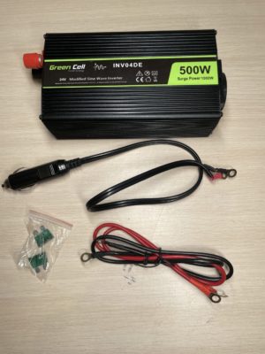 Green Cell 24V na 230V 500W/1000W INV04DE - OUTLET