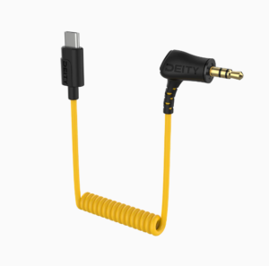 Deity C21 - 3.5 TRS To USB-C Coiled Audio Cable