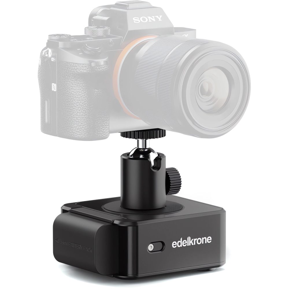 EDELKRONE HeadONE v2 | Zmotoryzowana głowica obrotowa, możliwość rozszerzenia do obrotu w obu osiach