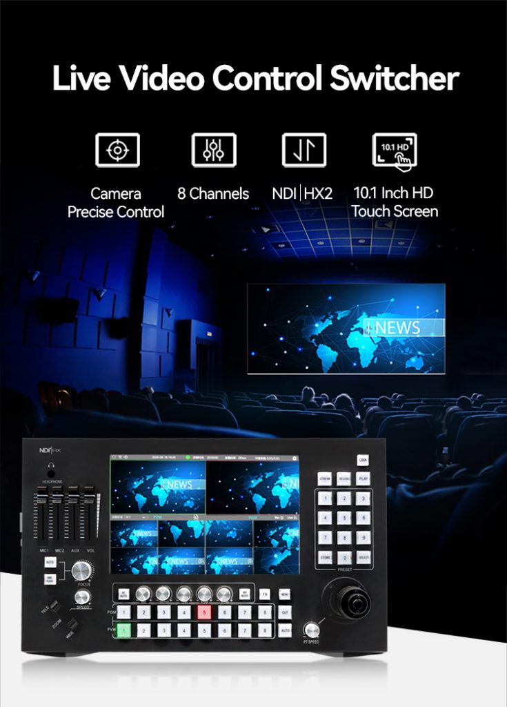 Mikser Wideo KATOVISION KT-KD30N Live wideo control switcher