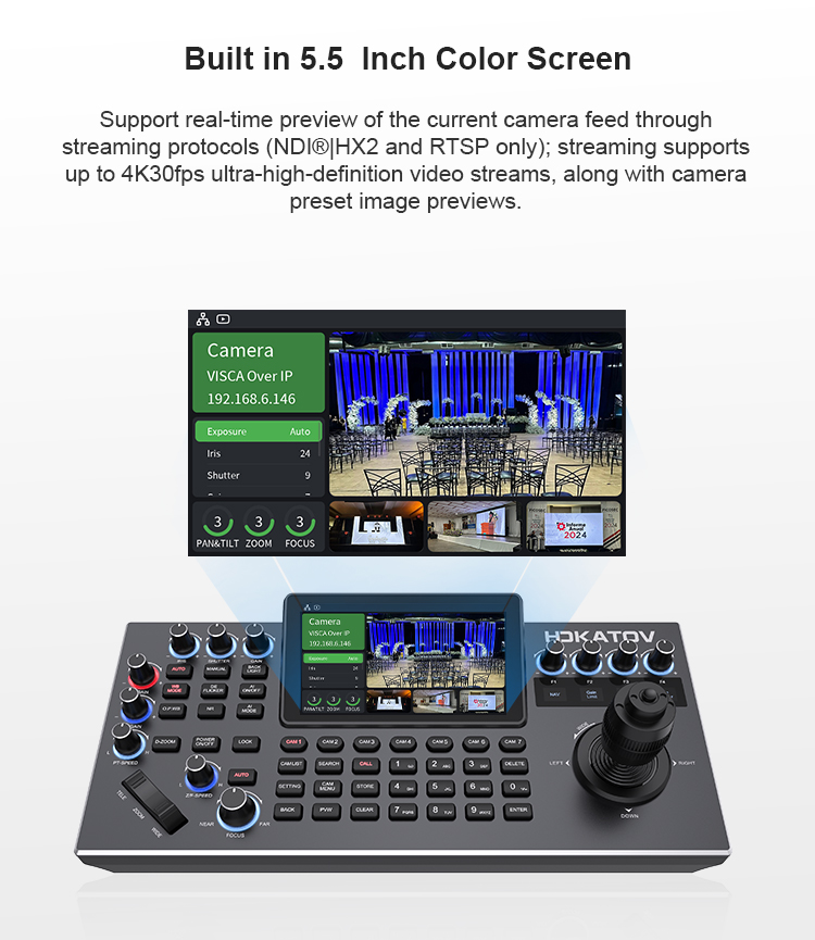 Kontroler KATOVISION KC50N Multi-functional PTZ Camera Controller