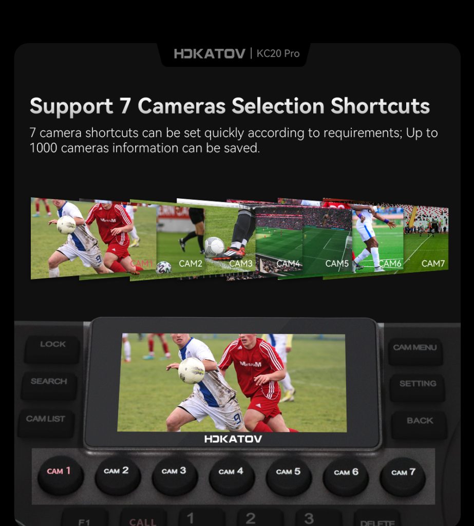 Kontroler KATOVISION KC20N Pro Multifunctional PTZ Camera Controller